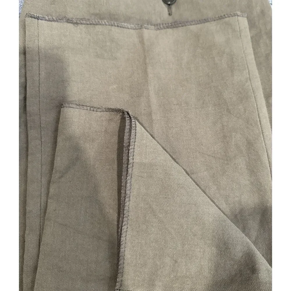 John Varvatos Men's Linen Blend Chino Style Pants Sz‎ 48 33x38 Not Hemmed